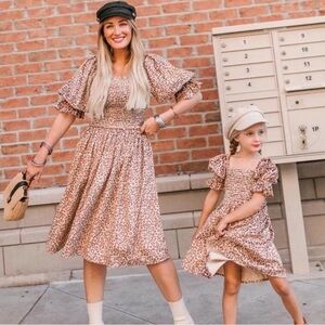 Ivy city co wild one leopard dress mommy and me